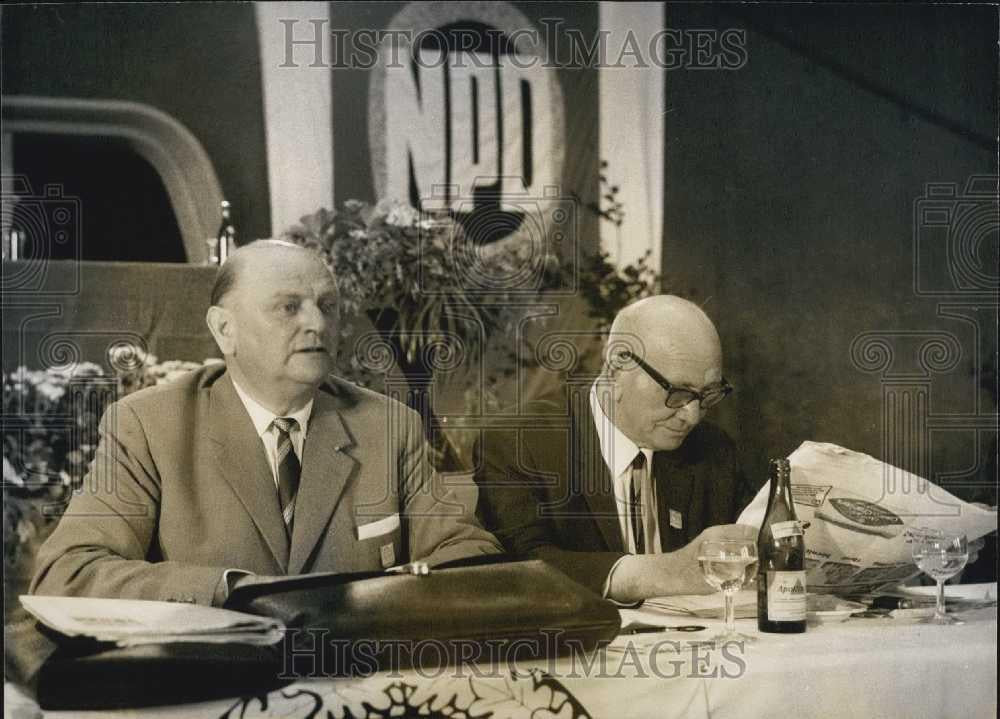 Press Photo Annual Congress of German Nationalist Party - Historic Images