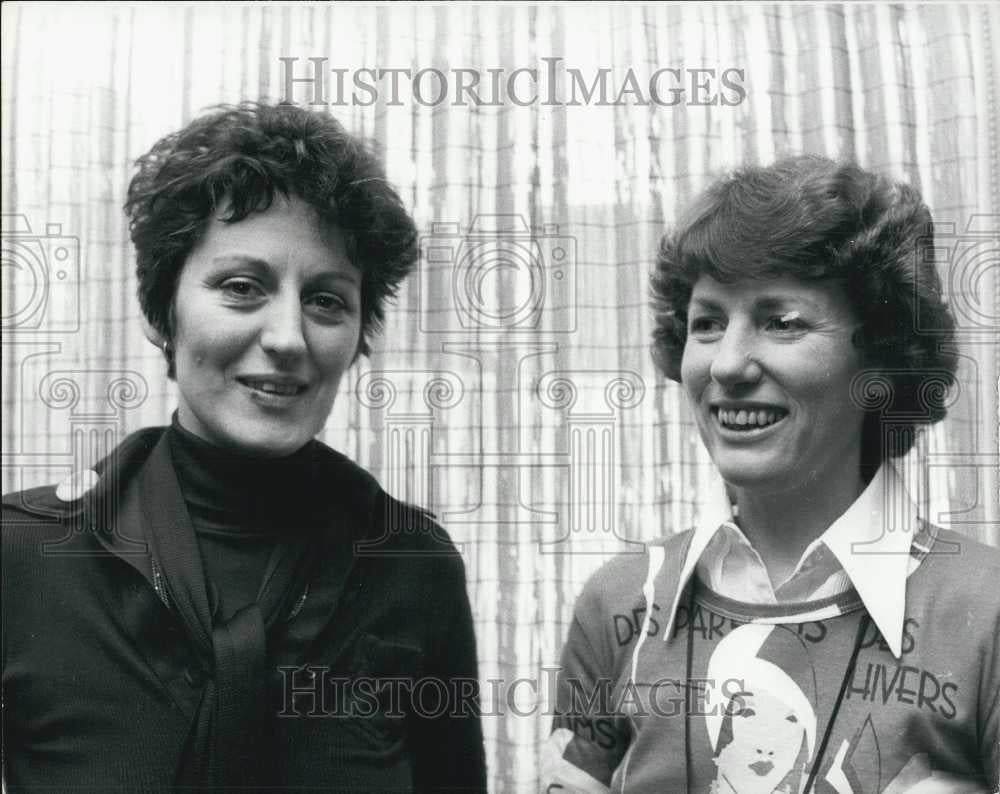 Press Photo Germaine Greer at International Women&#39;s Day Conference - Historic Images