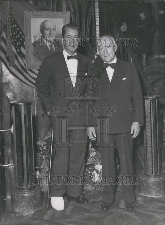 1953 Press Photo American Film Actor Alan Ladd - Historic Images