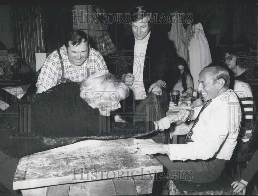 1972 Press Photo The members of the West German Olympic team - Historic Images