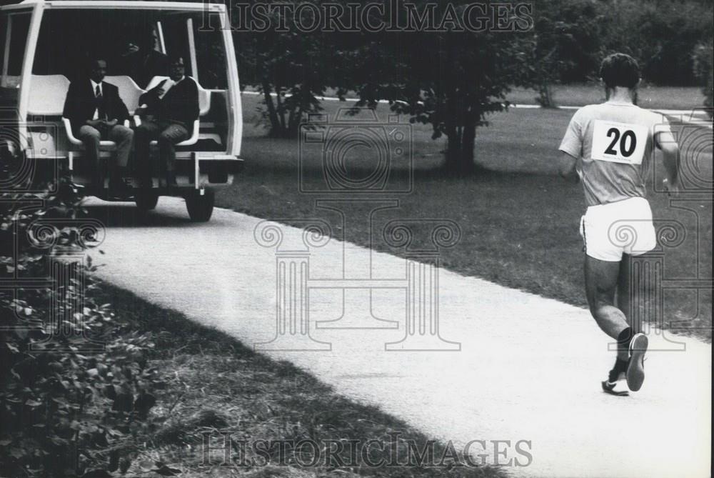 1971 Press Photo Pre-Olympic Competition in Munich - Historic Images