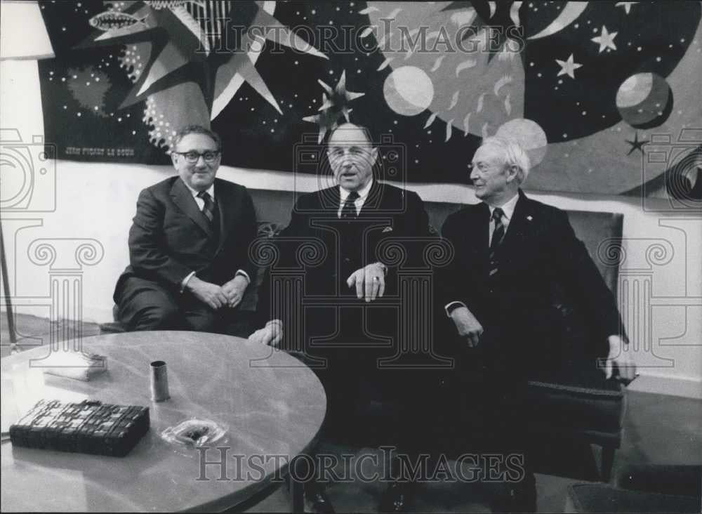 1974 Press Photo Nato Ministerial Meetings, Bruessls, December 1974 - Historic Images