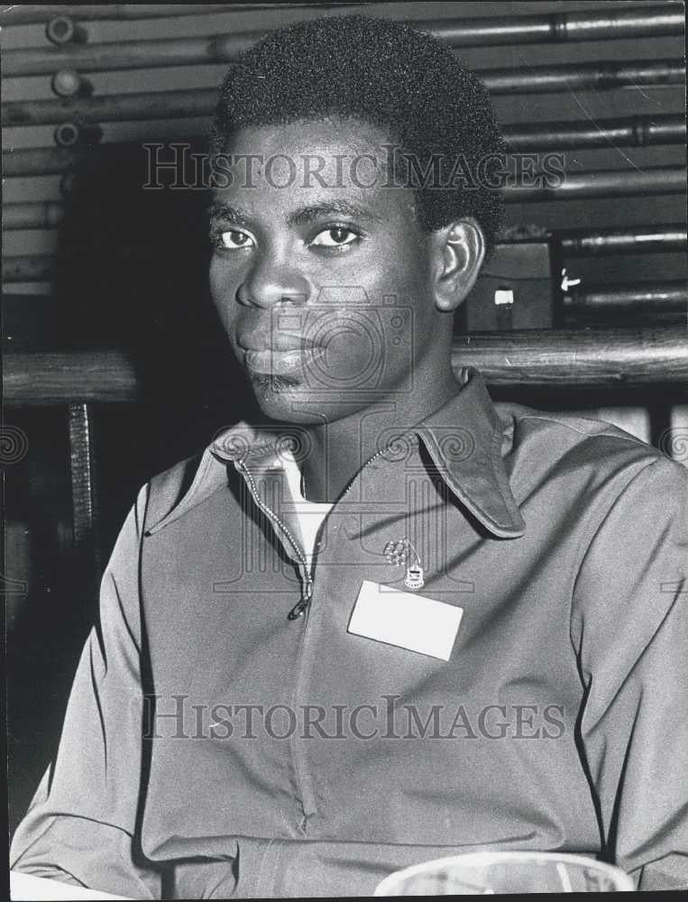 Press Photo F Konyami Minister Of Sports Republic Of Benin - Historic Images