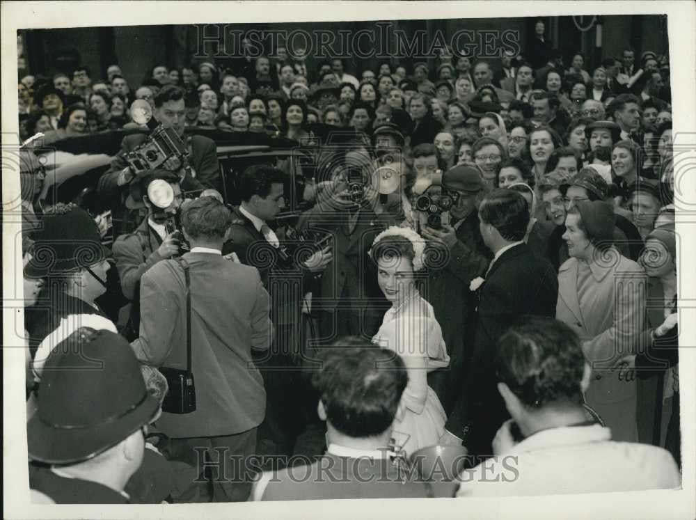 1958 Press Photo Duke of Rutland Weds - Historic Images