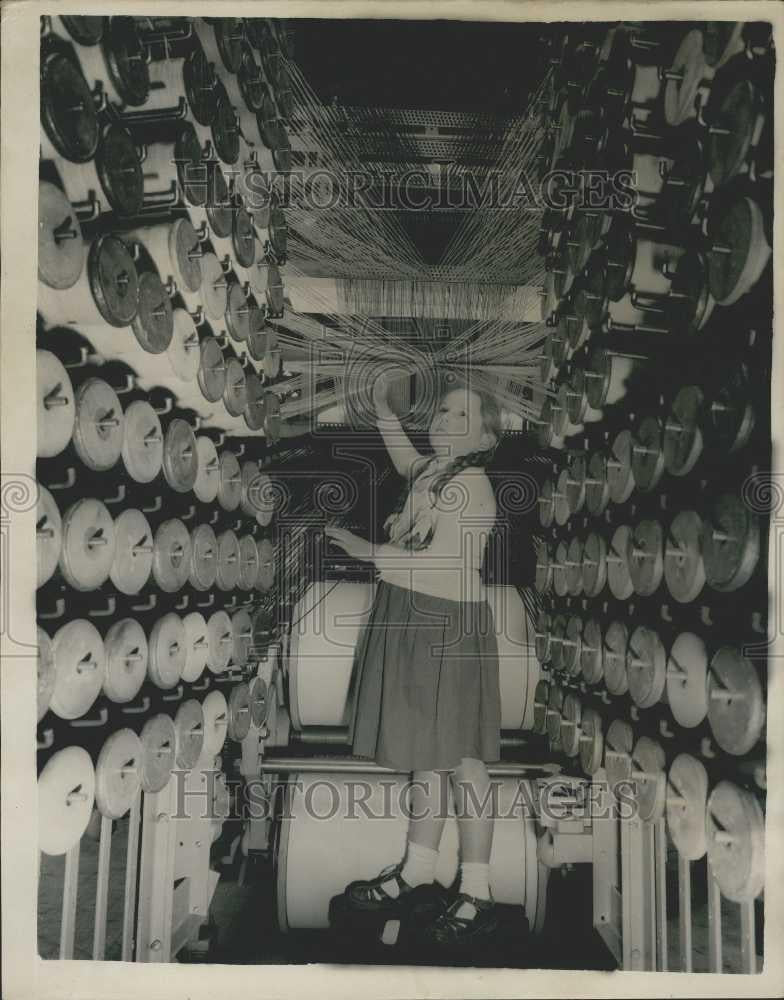 Press Photo British Industries Fair at Birmingham Dione Grice - Historic Images