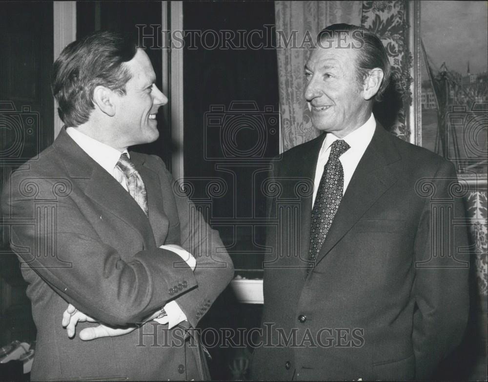 1973 Press Photo Dr. Kurt Waldheim/Secretary General United Nations/Lord Balneil - Historic Images