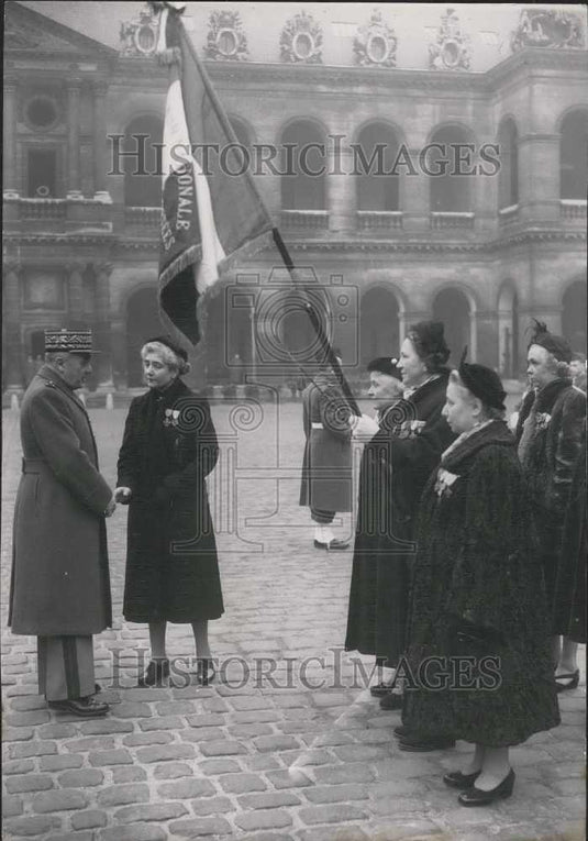 Press Photo General Morilers Military Governor of Paris - Historic Images