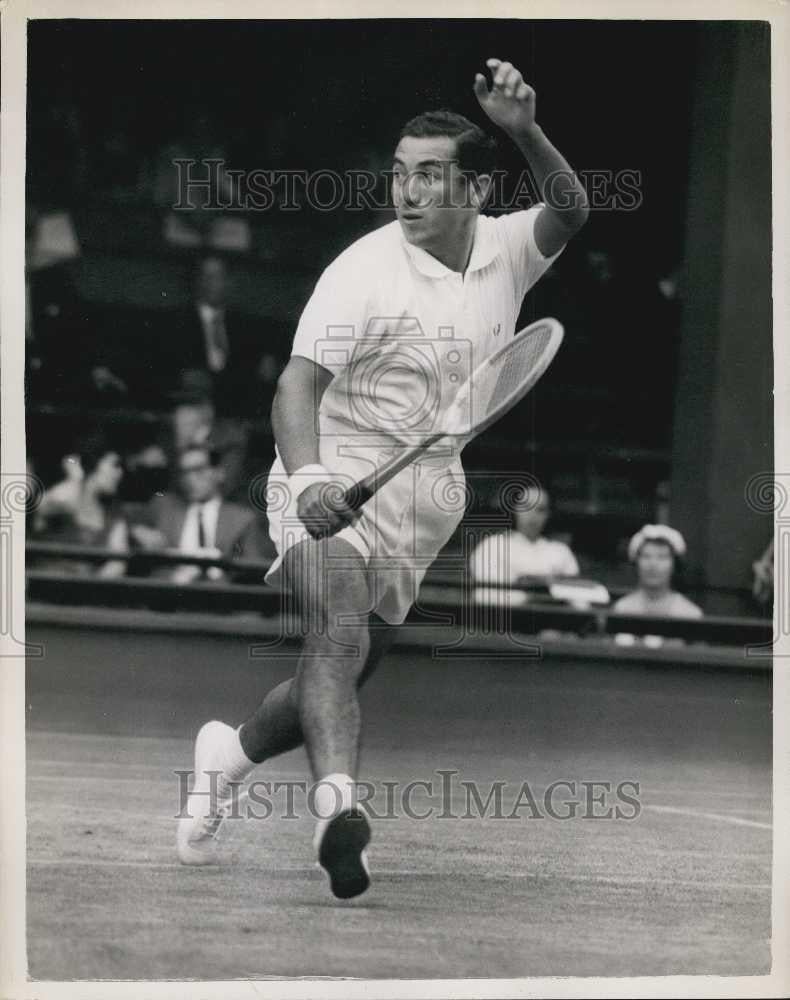 1959 Press Photo Chilean Tennis Player Luis Ayala - Historic Images