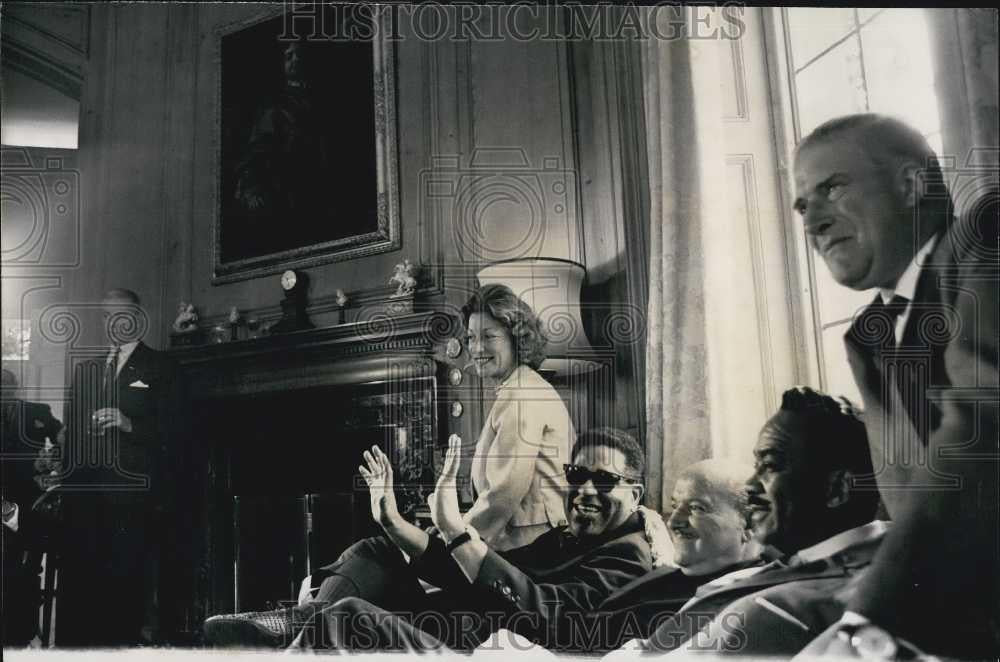 1963 Press Photo Kings Of Jazz At Fort Belvedere - Historic Images