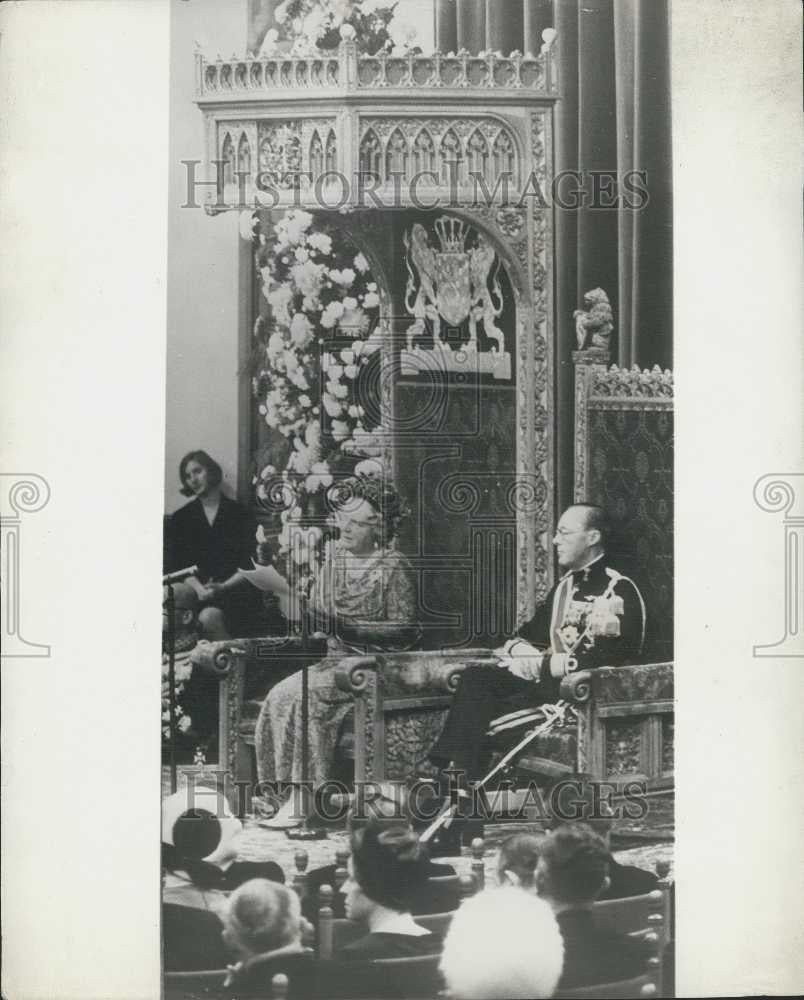 1969 Press Photo Queen Juliana of Netherlands Dutch Parliament Opening - Historic Images