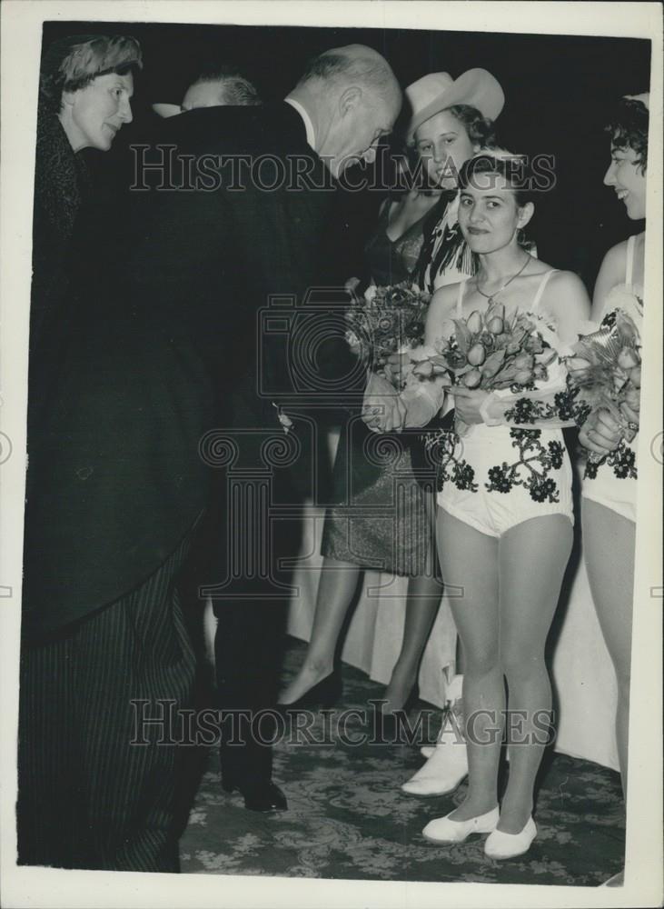 1957 Press Photo Lord Mayor of London, Sir Denis. Truscott - Historic Images