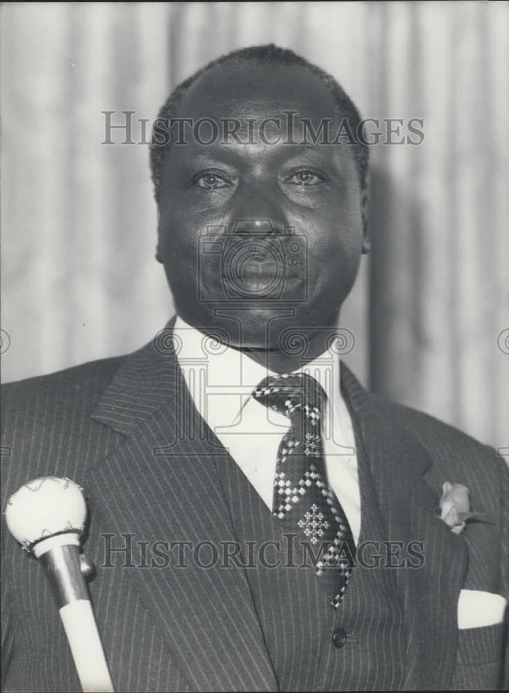 Press Photo Kenya President Daniel Arap Moi - Historic Images