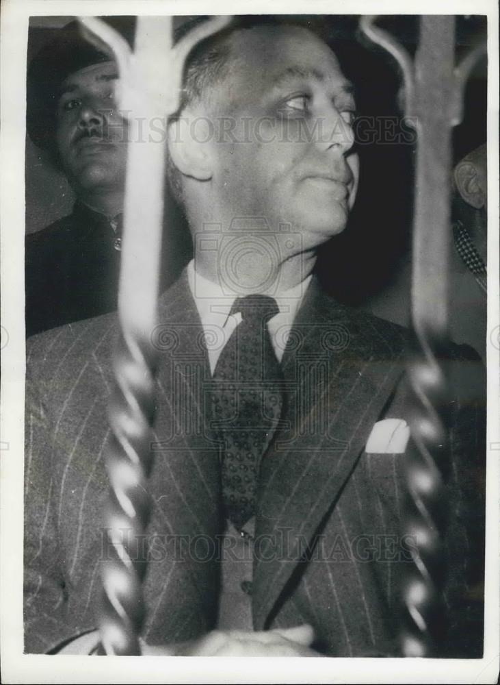 1957 Press Photo James Swinburn,manager of the Arab News Agency - KSB00671 - Historic Images