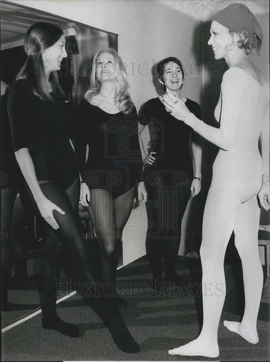 1972 Press Photo "Fashion Institute" in Lucerne - Historic Images