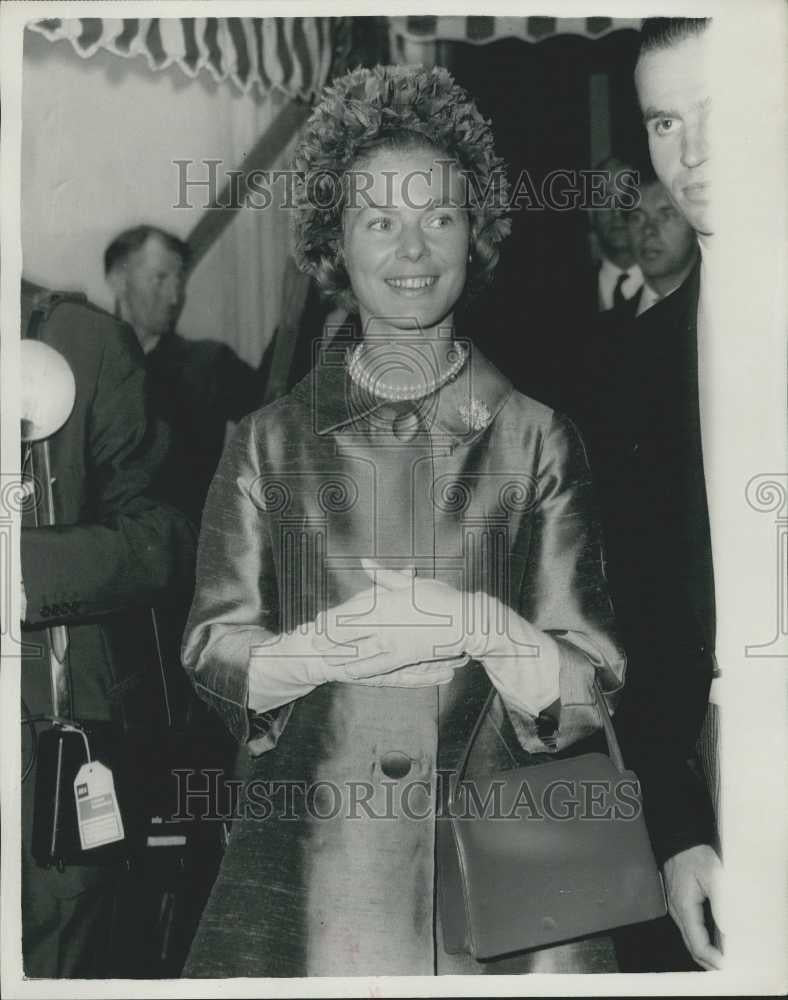 1961 Press Photo Charlotte Bowater Niece of Former Mayor of London Marries - Historic Images