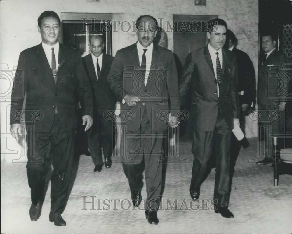1970 Press Photo Middle East Talks Held In Cairo - Historic Images
