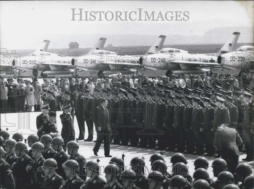 1959 Press Photo 34th Bomber Squadron - Historic Images