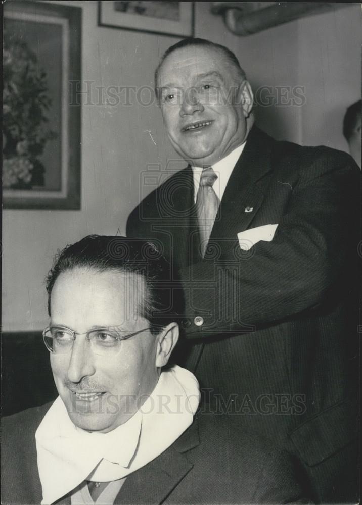1959 Press Photo Author Georges Loria, Literary French Prize "U" Winner - Historic Images