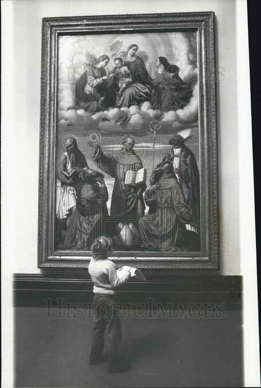 1974 Press Photo  St. Bernardine of Siena, by Morette - Historic Images