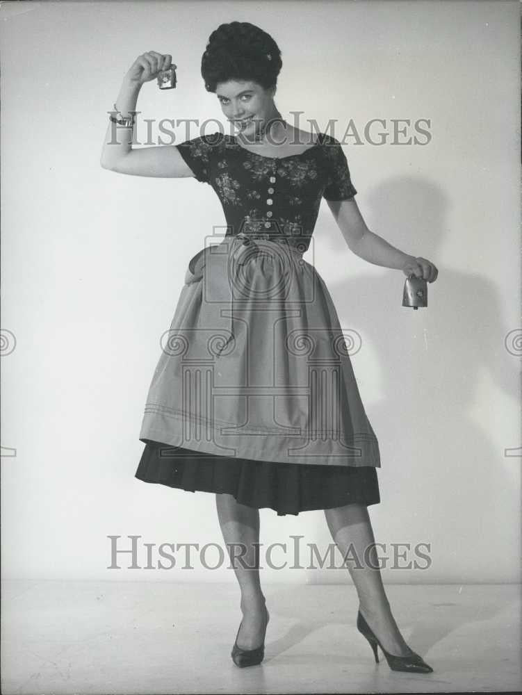 Press Photo German Actress Rita Fendt - Historic Images