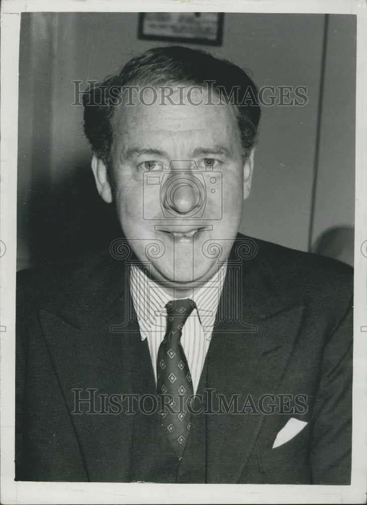 1955 Press Photo British Labour Party Leader Hugh Gaitskell - Historic Images