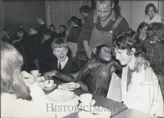 1966 Press Photo British Aircraft Company Starts Trident Flights to Germany - Historic Images