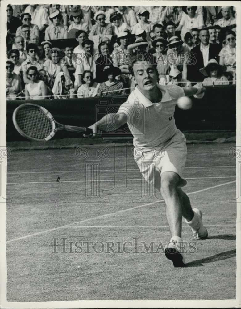 1953 Press Photo British Tennis Player R.K. Wilson - Historic Images