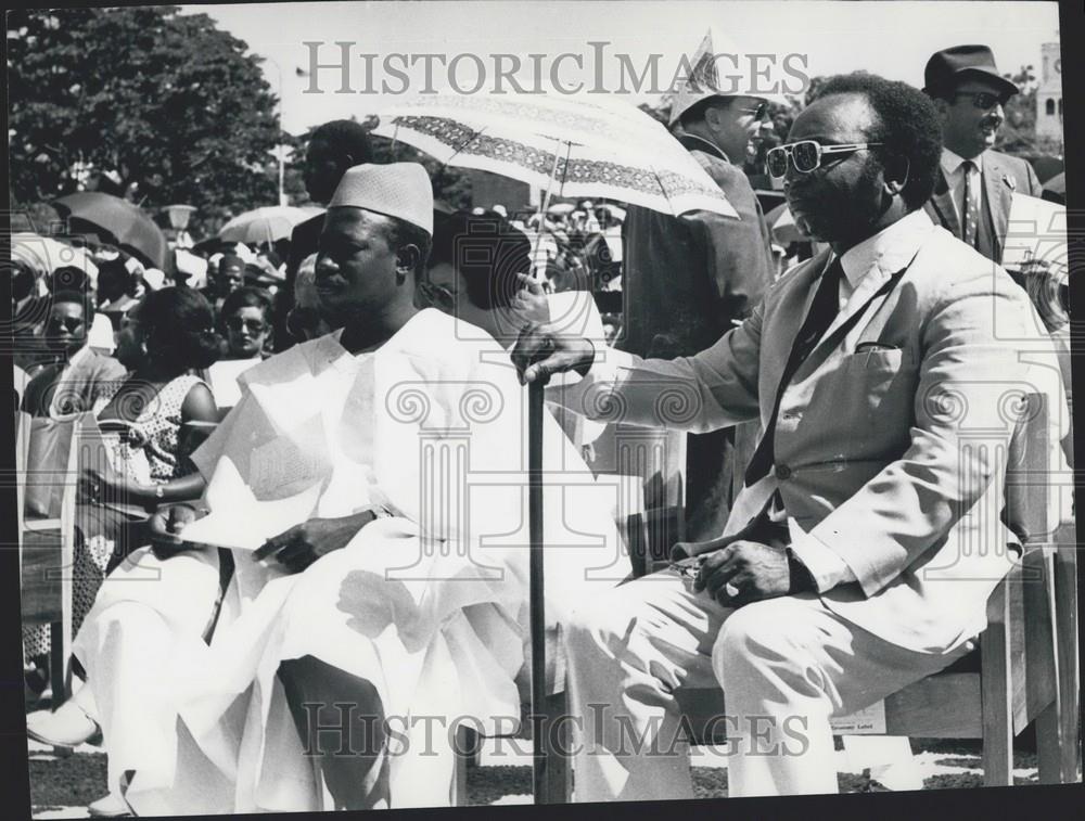 1972 Press Photo Ronald Ngala Kenya's Minister for Communications - Historic Images