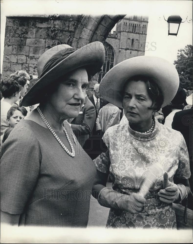 1969 Press Photo Rosemary De Laszlo Former Wife Peter Townsend Mrs. Assheton - Historic Images