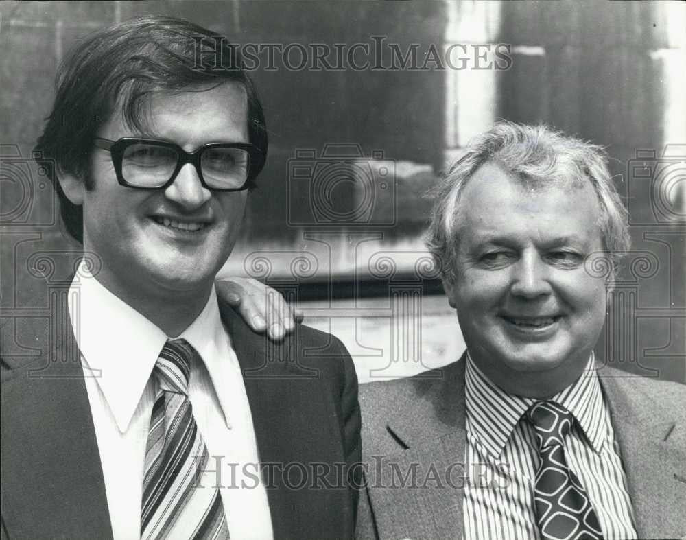 1978 Press Photo New Labour MPs G Morton Moss A Mokay Penistone House Commons - Historic Images