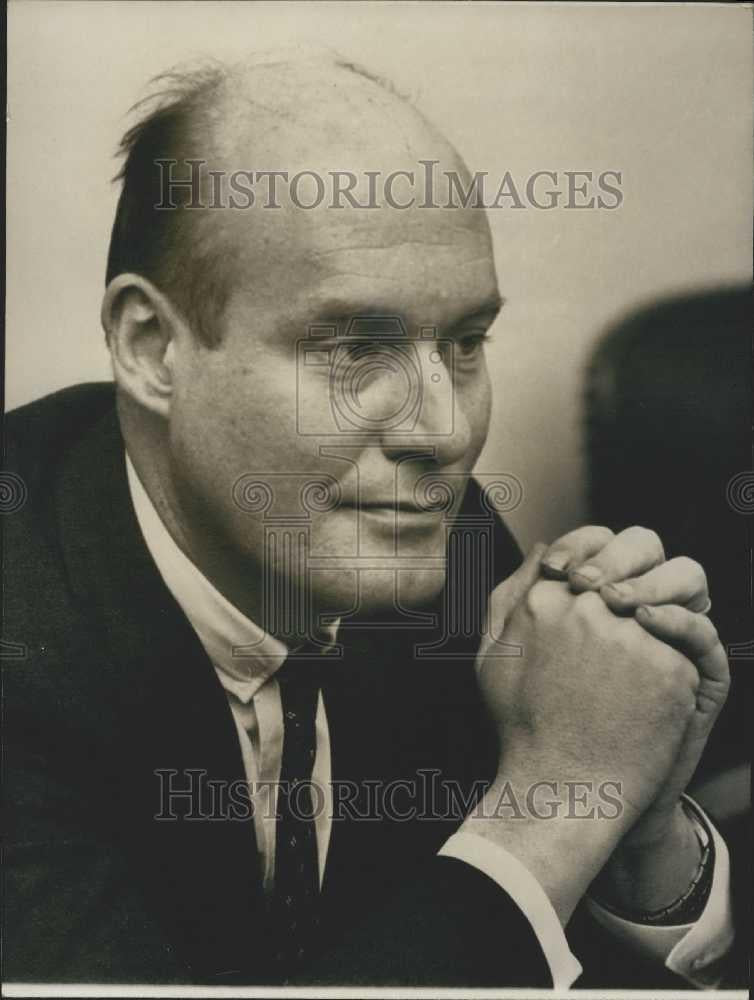 1966 Press Photo Under Secretary State Department Nicholas Katzenbach - Historic Images