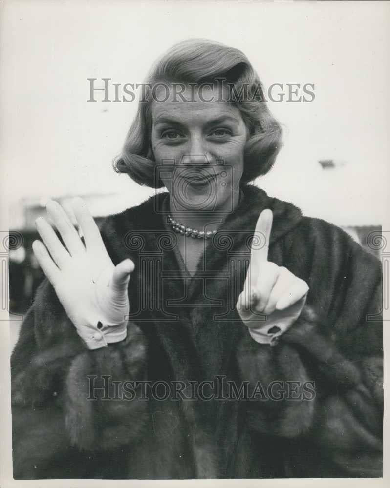 1957 Press Photo Rosenary Clooney - Historic Images