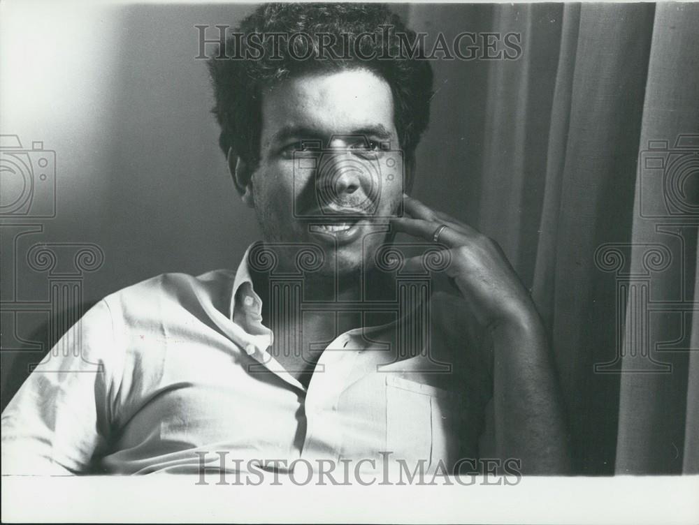 1972 Press Photo Brazilian Student Leader Vladimir Palmeira Giving Interview - Historic Images