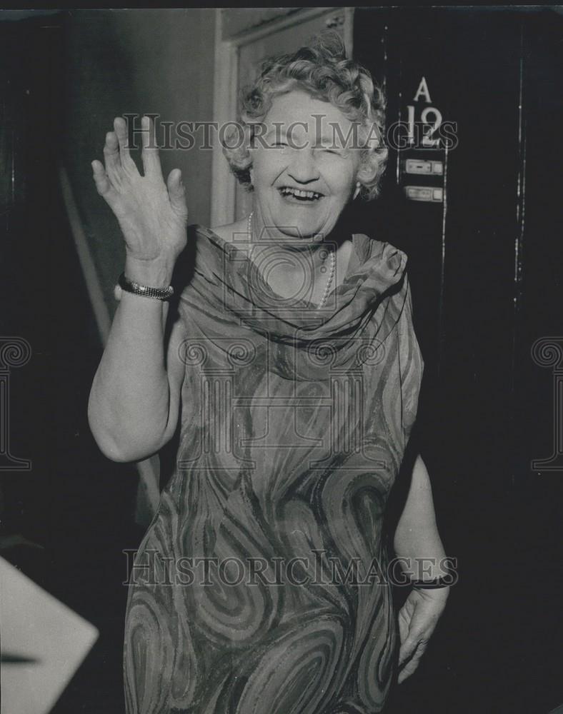 1968 Press Photo Dame Irene Ward,Tory M P for Tynemouth - Historic Images