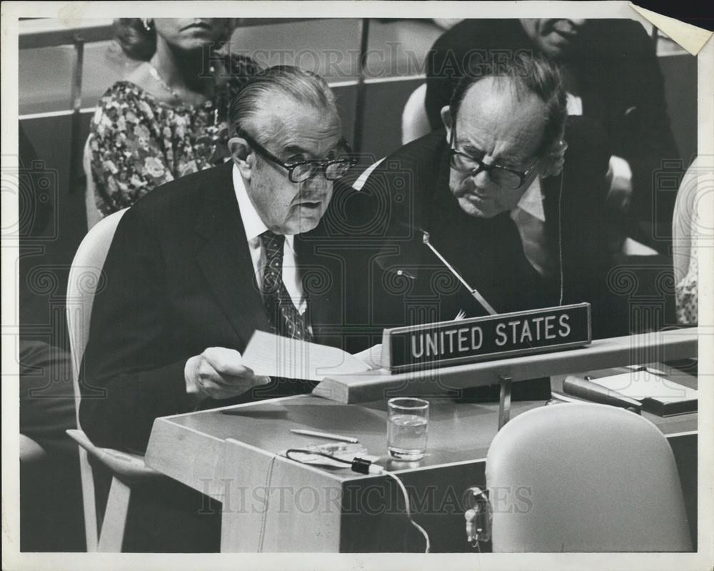 1978 Press Photo W. Auecell Harriman, Amb Ardin Fisher Carms Control Disarmament - Historic Images