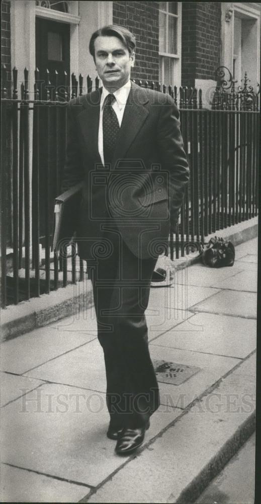 1977 Press Photo Foreign Secretary Dr David Owen - Historic Images