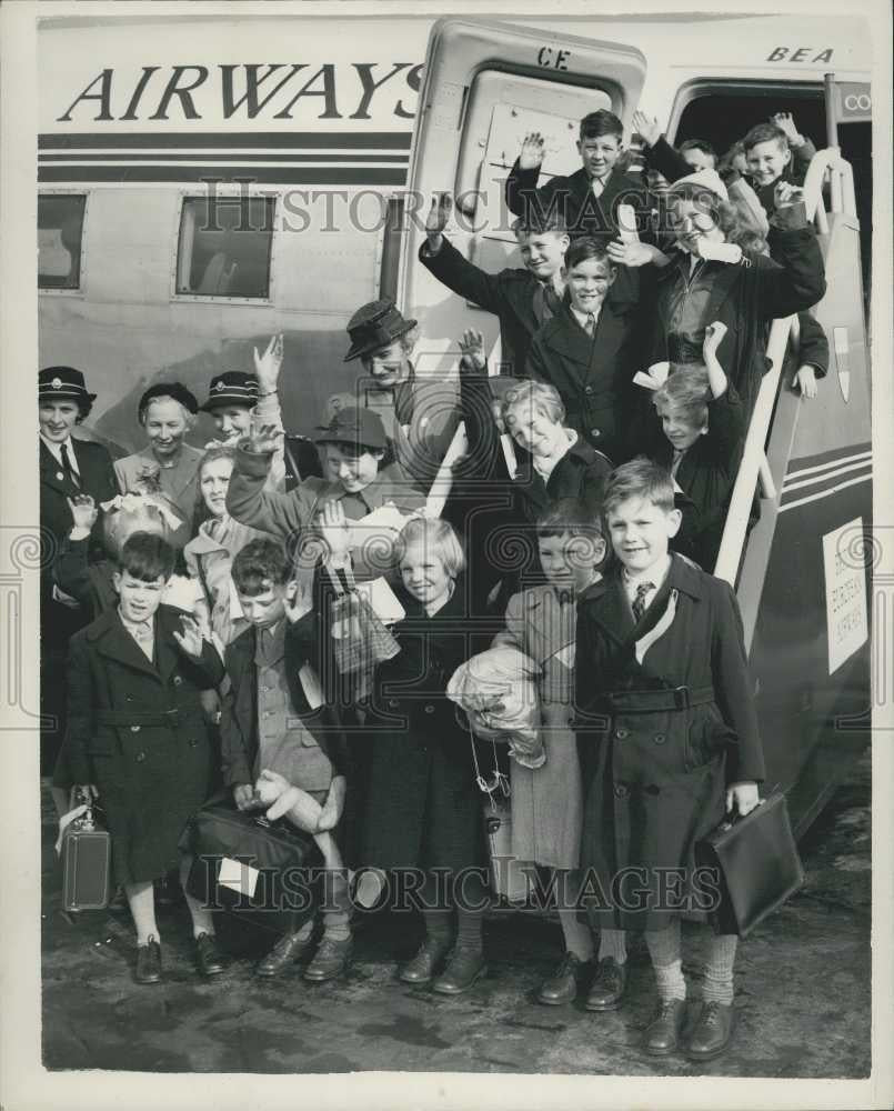 1953 Press Photo Countess Reventlow Anglo-Danish Fund Sick Children Treatment - Historic Images