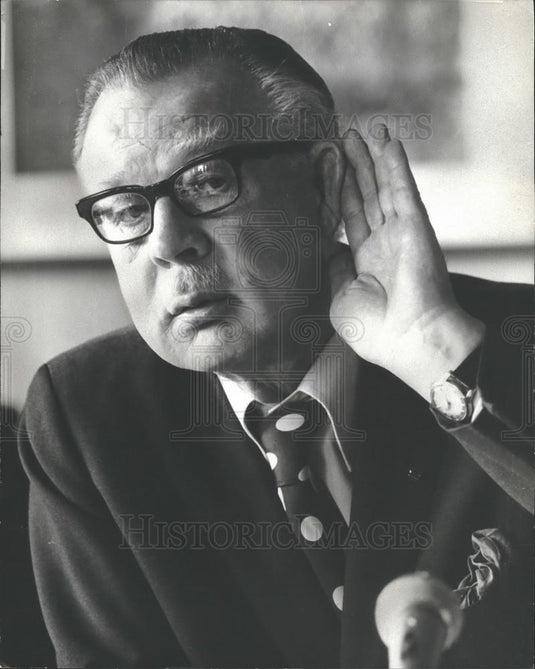 1978 Press Photo British Steel, Sir Charles Villiers - Historic Images