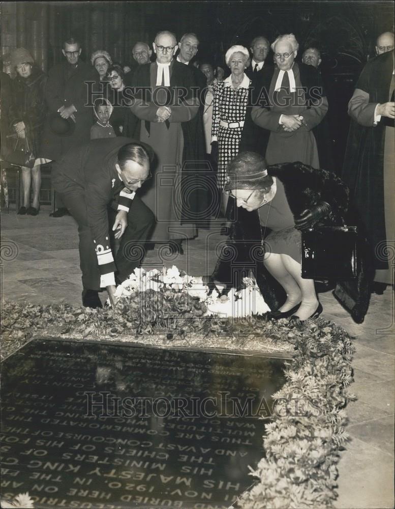 1972 Press Photo Queen Juliana at Westminster Abbe - Historic Images