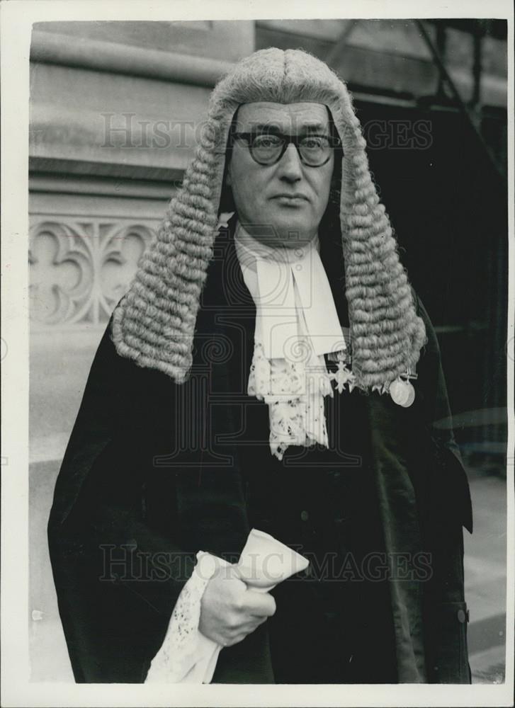 1955 Press Photo Queen's Counsel ,Mr. Norman G.L. Richards - Historic Images