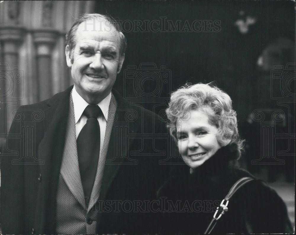 1973 Press Photo Senator George McGovern, and wife Eleanor - Historic Images