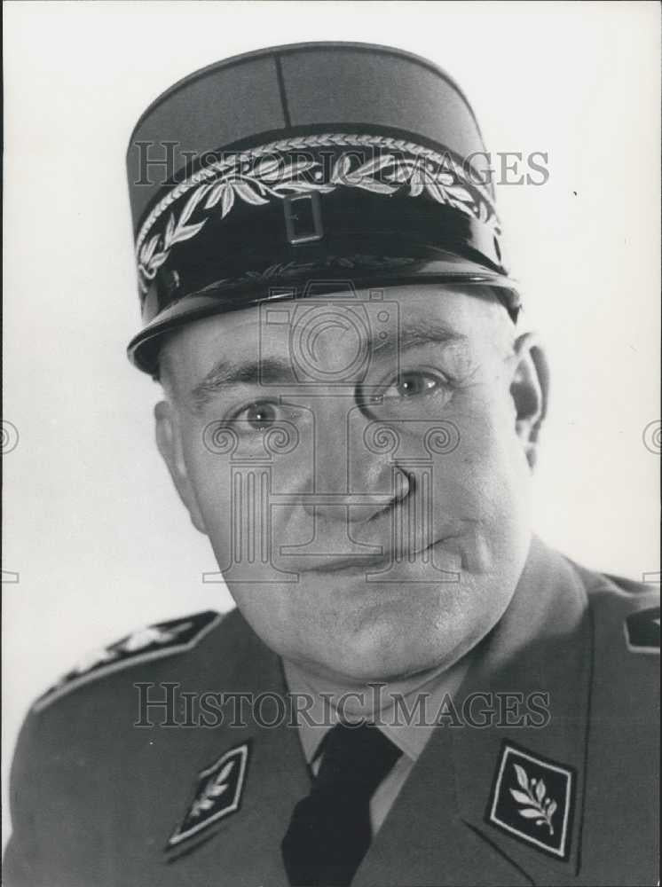 1964 Press Photo Swiss Army Commander in Chief Paul Gygli - Historic Images