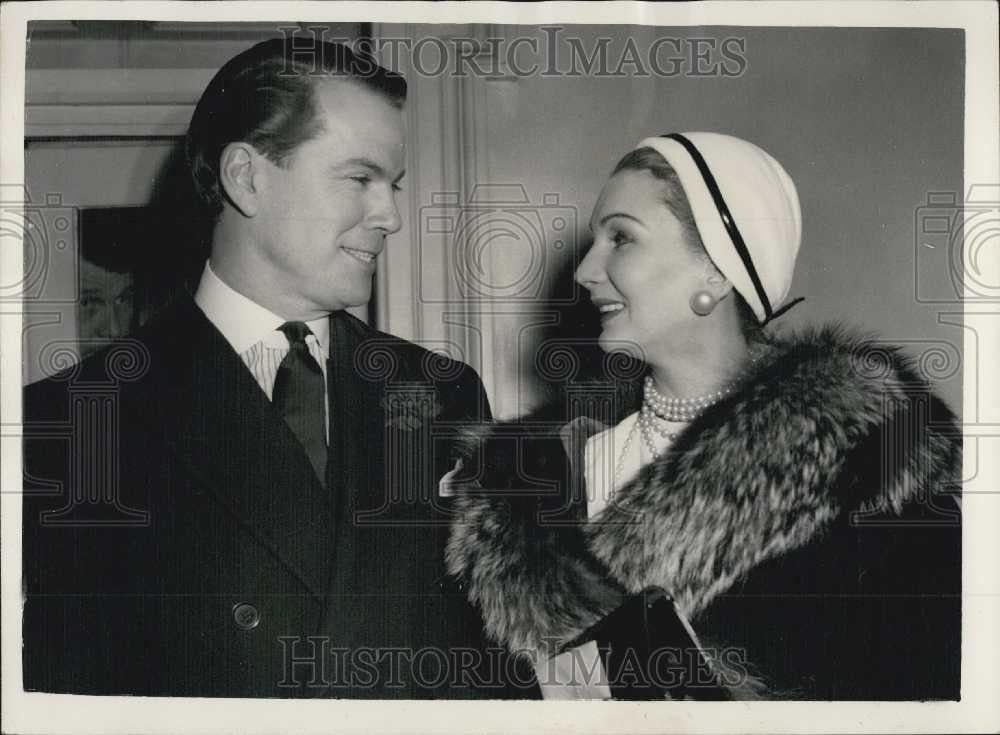 1954 Press Photo Barbara Goalen, Britain best known model weds - Historic Images