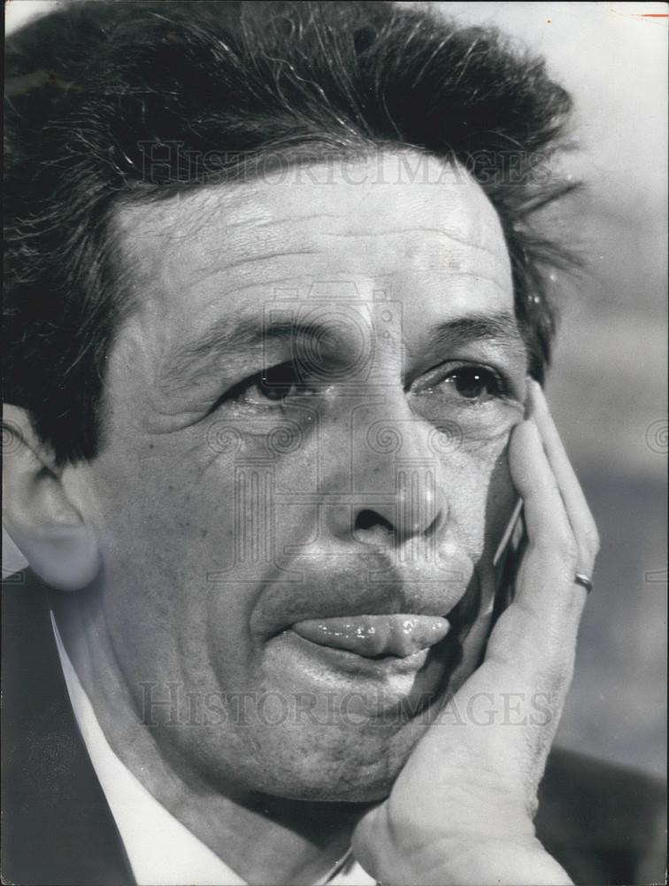 Press Photo Leader of the Italian Comunist party Enrico Berlinguer - Historic Images