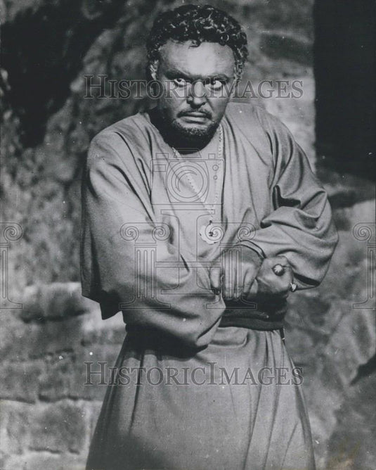 1957 Press Photo Sergej Dendartsgeue in Russian-film "The Moor of Venice" - Historic Images
