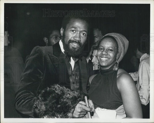 Press Photo Actor Ben Vereen & Friend. - Historic Images
