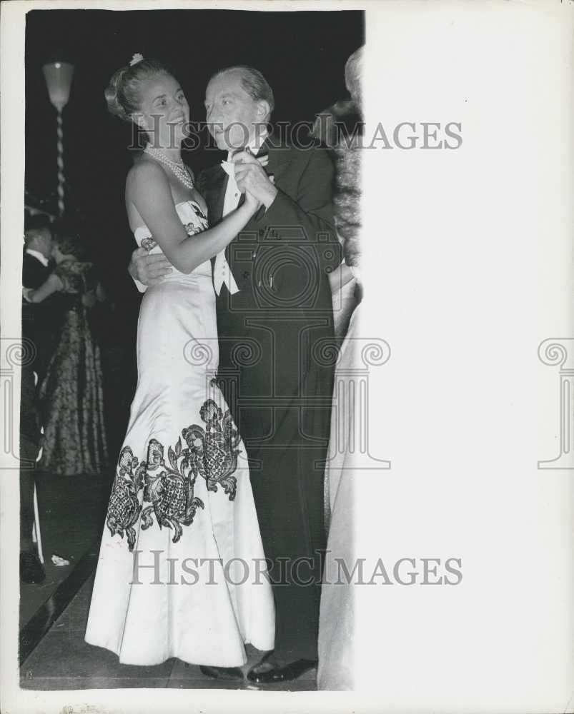 1960 Press Photo Paul Getty Millionaire Industrialist - Historic Images