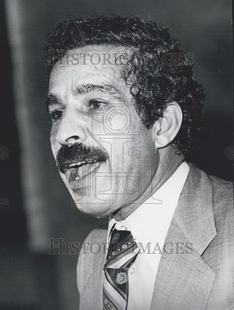 Press Photo Libya Minister of Foreign Affairs,Dr. Ali A. Treki - Historic Images