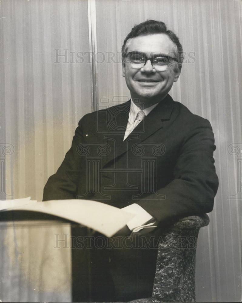 1967 Press Photo Philip M. Thomas Appointed CEO of CWS - Historic Images