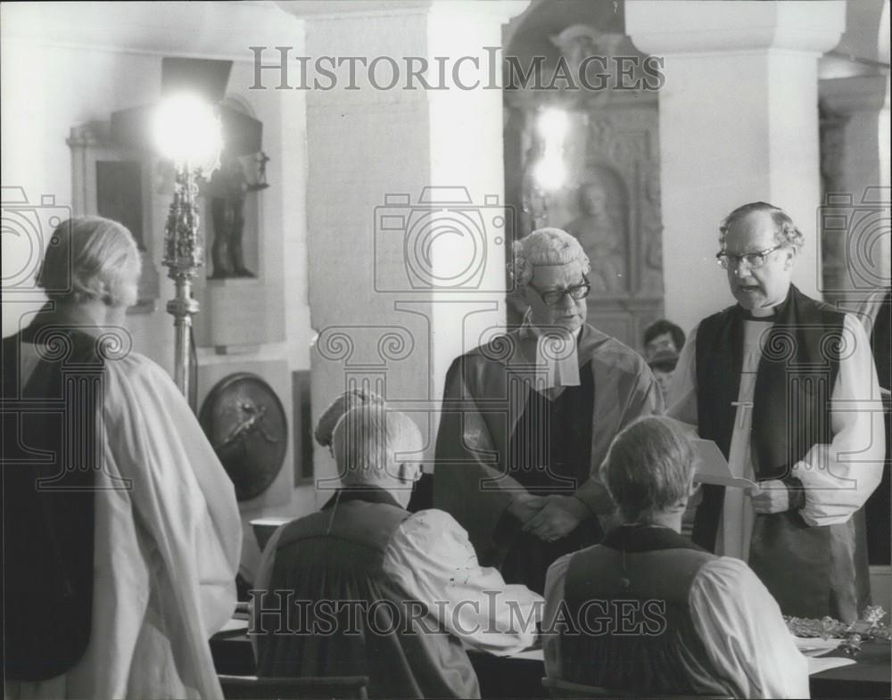 1980 Press Photo New Archbishop of Canterbury Robert Runcie - Historic Images